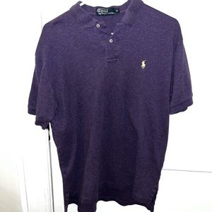 Purple Polo large golf shirt